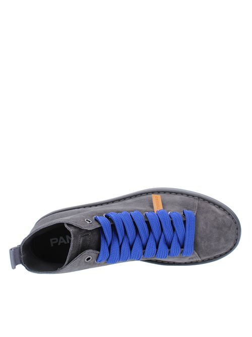 P01 ANKLE BOOT PANCHIC high trainers in suede PANCHIC | P01M007ANTRACITE-BLU ELETTRCIO